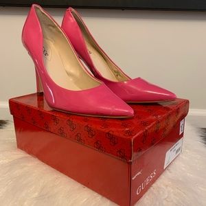 Guess Neon Hot Pink Pumps